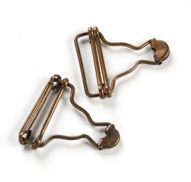 Spona laclová drátová 35mm mosaz