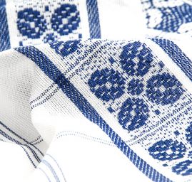 Kuchyňské utěrky, 3 ks, 45×65cm, 100% bavlna, modrá