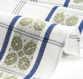 Kuchyňské utěrky, 3 ks, 45×65cm, 100% bavlna, zelená