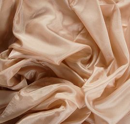 Hedvábný šál jednobarevný světle béžový