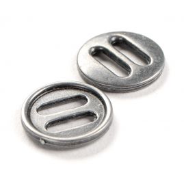 Knoflík kov nikl antik zin 28"