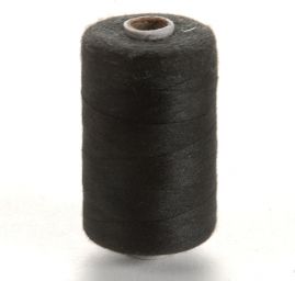Nitě polyester návin 1000 yard černá