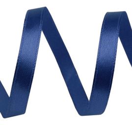 Atlasová stuha šíře 6mm tmavě modrá