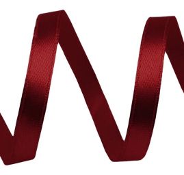 Atlasová stuha šíře 6mm vínová