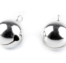 Rolnička Ø 8 mm stříbrné barvy