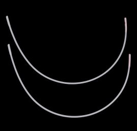 Kostice kov ploché vel. UK 42 délka 24 cm šířka 14,3 cm