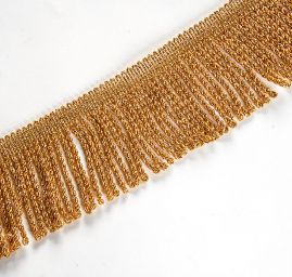 Třásně leonské zlaté délka 7 cm