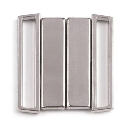 Plavkové zapínání šíře 25mm kovové nikl