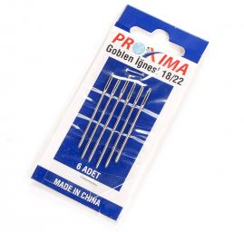 Jehly Proxima vyšívací tupé 18/22 5 ks