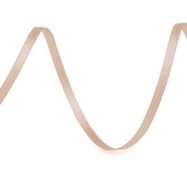 Atlasová stuha šíře 3mm zlatá světlá