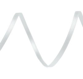 Atlasová stuha šíře 3mm sv.šedá