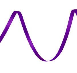 Atlasová stuha šíře 3mm fialová