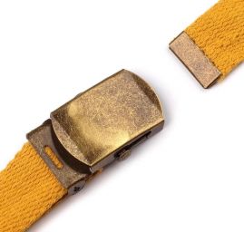 Kovová spona opasková s koncovkou 30mm nikl