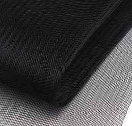 Modistická krilnolína šíře 8cm černá