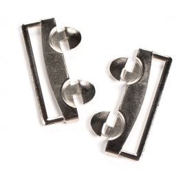 Spona opasková kov zaoblená průvlak 60 mm nikl