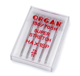 Strojové jehly Super stretch ORGAN 75/90