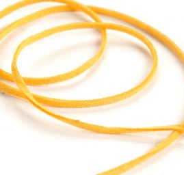 Řemínek, pásek imitující kůži žlutá