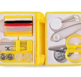 Šitíčko v plastovém pouzdře růžové