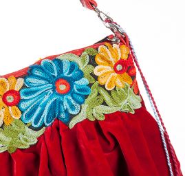 Exkluzivní originální taška design MarLen červená