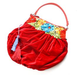 Exkluzivní originální taška design MarLen červená