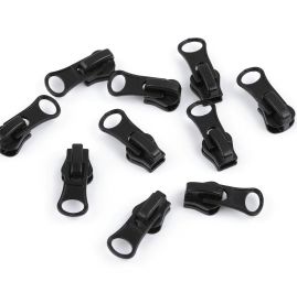 Jezdec ke kostěným zipům T5 s aretací černý kulatý