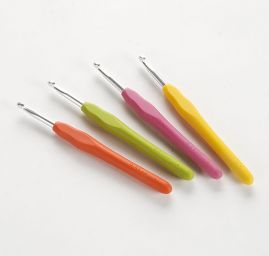 Háček kov se silikonovou ručkou vel. 5,5