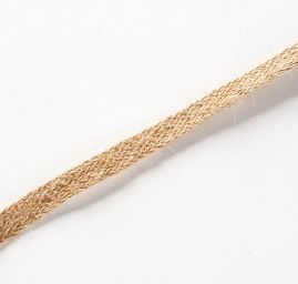 Prýmek lemovka rustikální juta pletená 