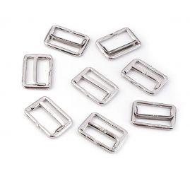 Kalhotová přezka zkracovač/posunovač 25mm nikl