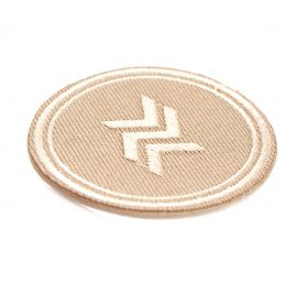 Nažehlovačka/samolepka kruh béžová