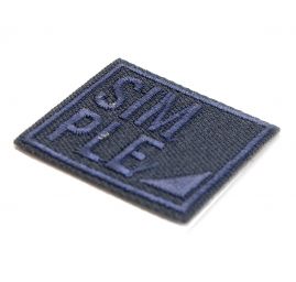 Nažehlovačka/samolepka SIMPLE tm.modrá