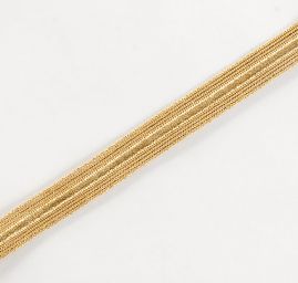 Prýmek leonský řetízek zlatý širší