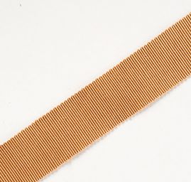 Rypsová stuha viskoza okrová