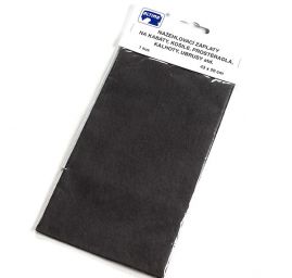 Záplata zažehlovací textilní rozměr 43×20 cm tm. šedá