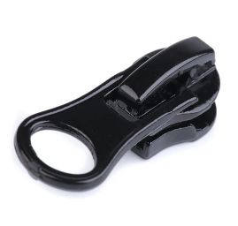 Jezdec ke spirálovým voděodolným zipům 7mm černý