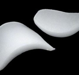 Vycpávky molitan 16-18mm výška vsazovaný rukáv bílé