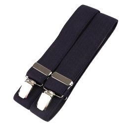 Šle pánské šíře 3,5 cm délka 135cm typ X černá