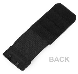 Prodloužení k podprsence šíře 30mm dvouřadé 2x3 na gumě černé