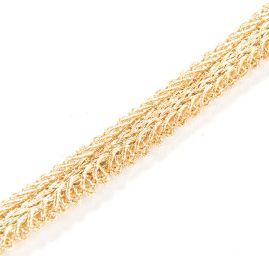 Prýmek leonský součky světle zlaté barvy