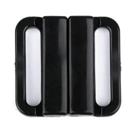 Plavkové zapínání 25mm plast černé