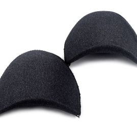 Vycpávky molitan 14mm výška vsazovaný rukáv černé