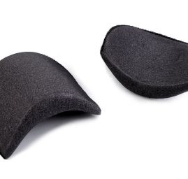 Vycpávky molitan 20mm výška vsazovaný rukáv černé