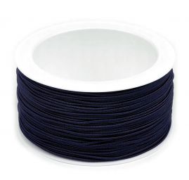 Guma pruženka kulatá 1,2mm klobouková tm.modrá