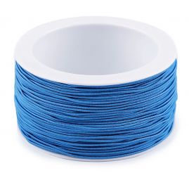 Guma pruženka kulatá 1,2mm klobouková modrá