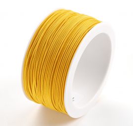 Guma pruženka kulatá 1,2mm klobouková žlutá