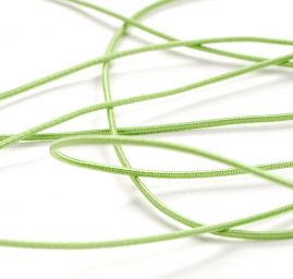 Guma pruženka kulatá 1,2mm klobouková sv.zelená