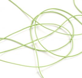 Guma pruženka kulatá 1,2mm klobouková sv.zelená