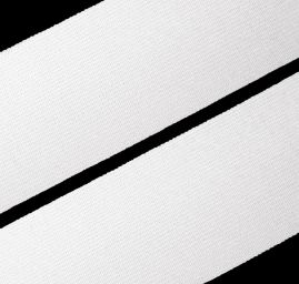 Guma prádlová jemná 25mm bílá PEGA