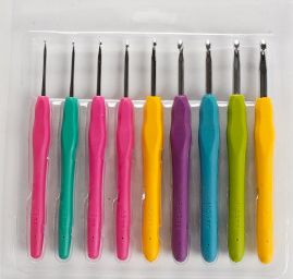 Háček kov se silikonovou ručkou SADA vel. 2-6