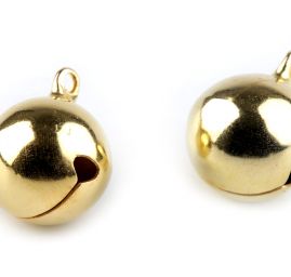 Rolnička Ø 10 mm zlaté barvy