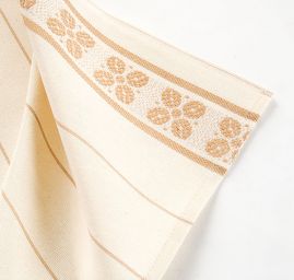 Kuchyňské utěrky krémová/béžová 2 ks